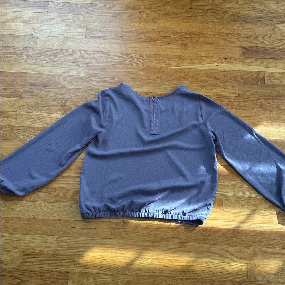 Olive & Oak lavender blouse/ large